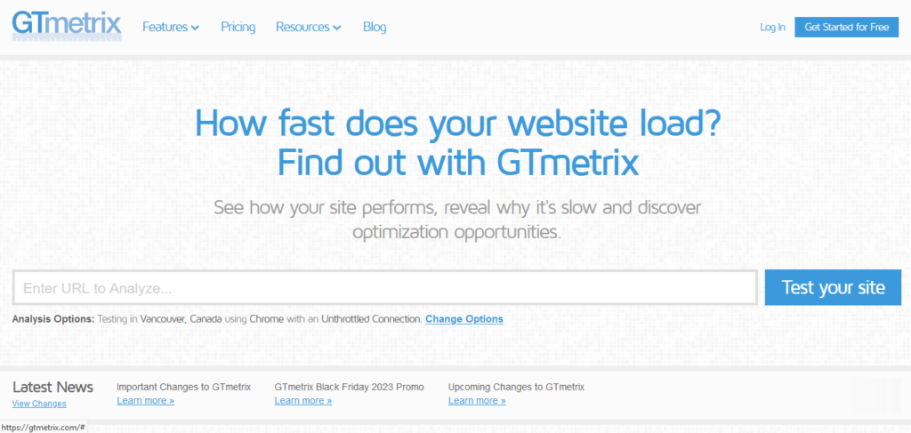 gtmetrix