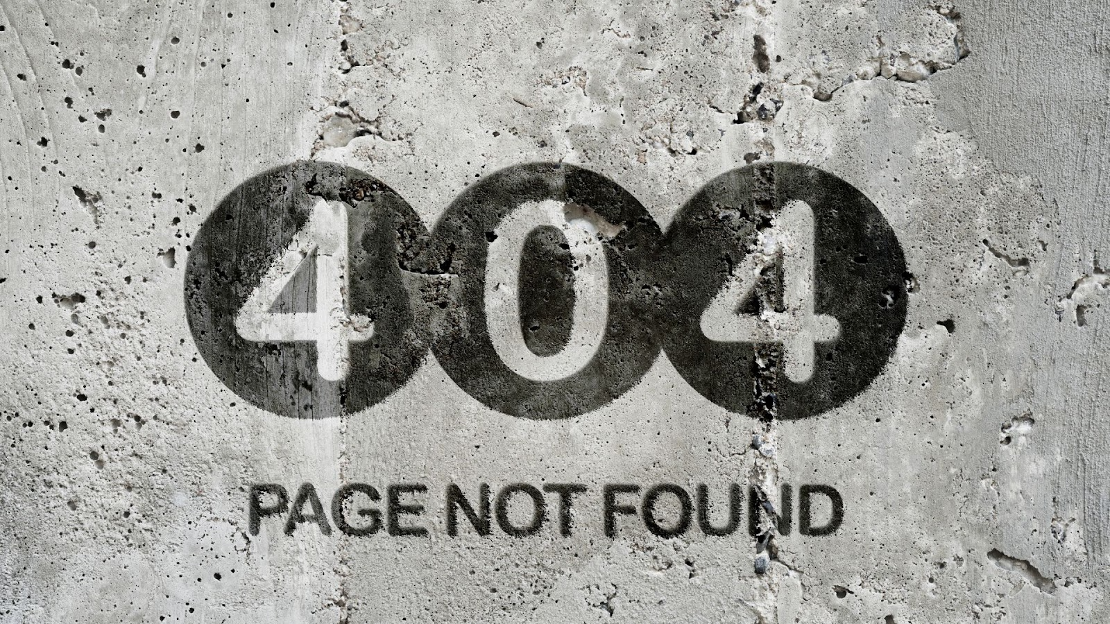 erreur 404