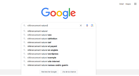 google recherche