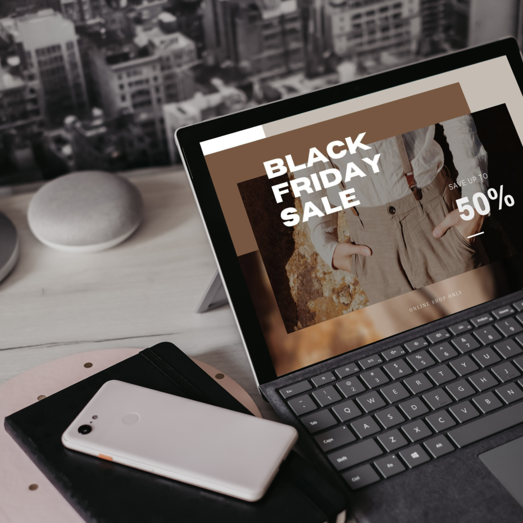 page web black friday