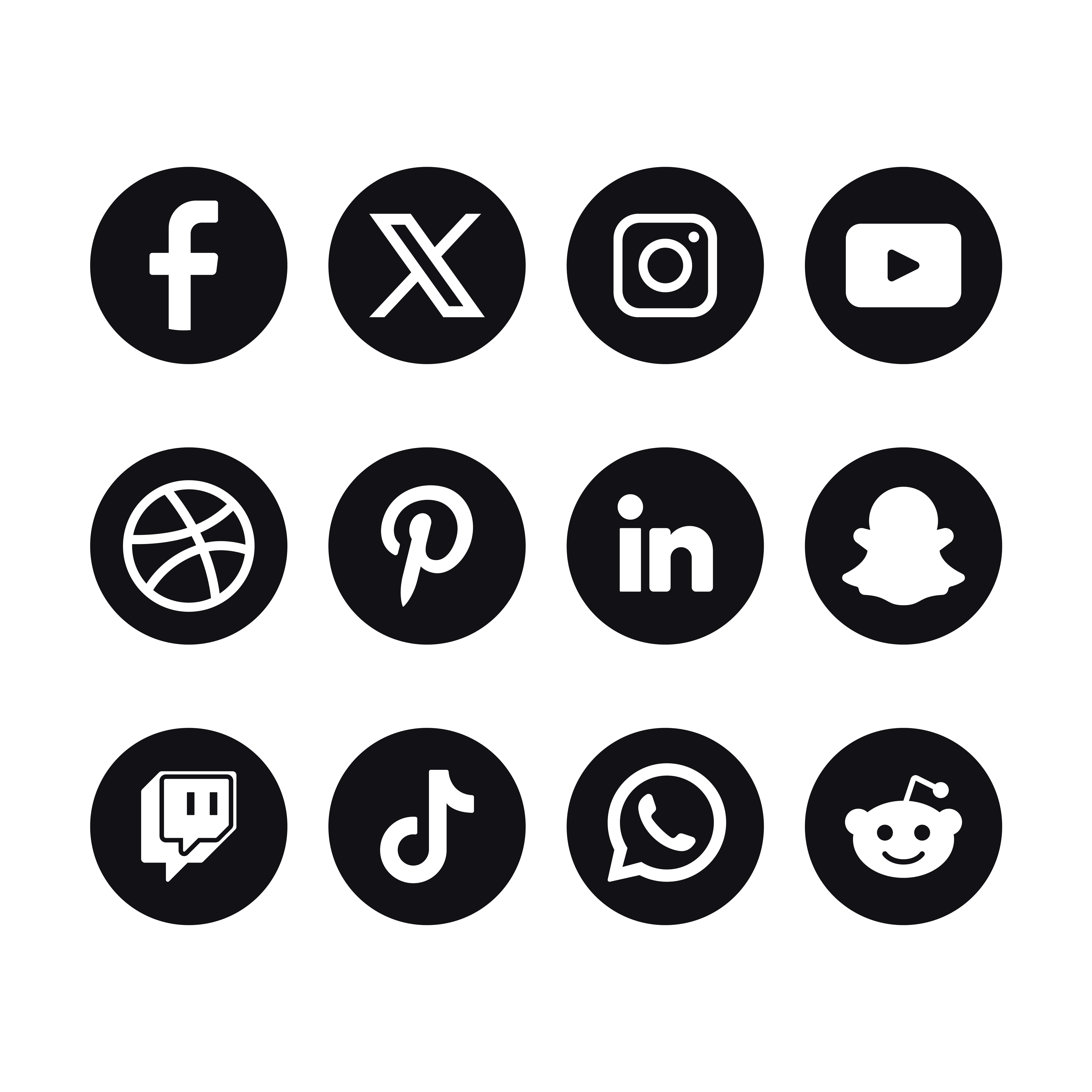 réseaux sociaux logo