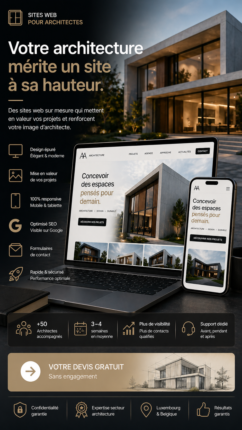 Site web pour Architecte