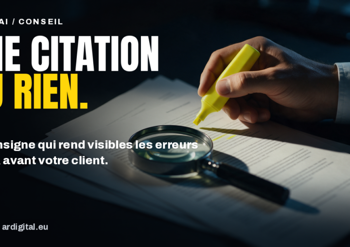 Erreurs de l’IA : exigez une citation exacte pour chaque affirmation